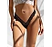 Slip Eross V Shaped Lace S Negru
