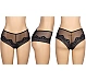 Slip Eross Sexy Mesh Lace S Negru