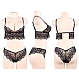 Set Eross Comfy Lace M/L Negru
