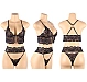 Set Eross Surrender Control M/L Negru