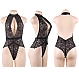 Body Eross Exquisite Open Cup XS/S Negru