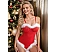 Body Eross Furry Temptation XS/S Rosu