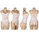 Body Eross Comb Chain XS/S Alb