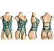 Body Eross Sexy Embroidery S Verde
