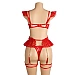 Set Eross Exquisite Waist L Rosu