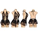 Body Eross Deep Front Cutout M Negru