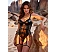 Body Eross Hollow Waist M Negru