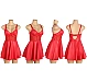 Rochie Eross Crimpy Style S Rosu