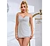 Babydoll Eross Lace Border L Gri