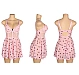 Babydoll Eross Printed Lace L Roz