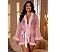 Halat Eross Mink Fur Trim M/L Roz