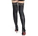 Ciorapi Eross Elastic Stripes XS/M Negru