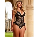 Body Eross Daring Cut Lace M Negru