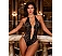 Body Eross Backless Crotch XS Negru