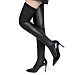 Ciorapi Eross Matte Leather XS/M Negru