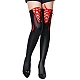 Ciorapi Eross Red Cross Straps XS/M Negru