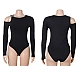 Body Eross Round Shoulder M Negru