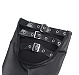 Ciorapi Eross Adjustable Buckles XS/M Negru