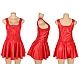 Rochie Eross Wide Shoulder S Rosu