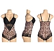 Body Eross Breathable Lace M/L Leopard