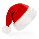 Caciula Eross Plush Santa OS Rosu