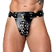 Slip Zado Leather Chastity S/XXL Negru