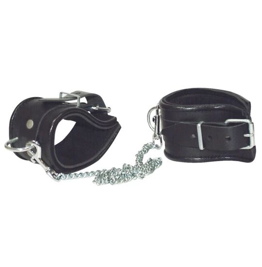 Catuse glezne Zado Leather Black