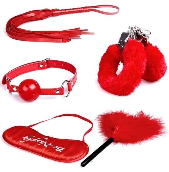 Set 5 accesorii Red Fetish 